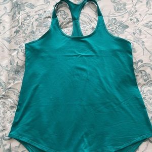 Lululemon Racerback Tank Green/TealColor Size 8